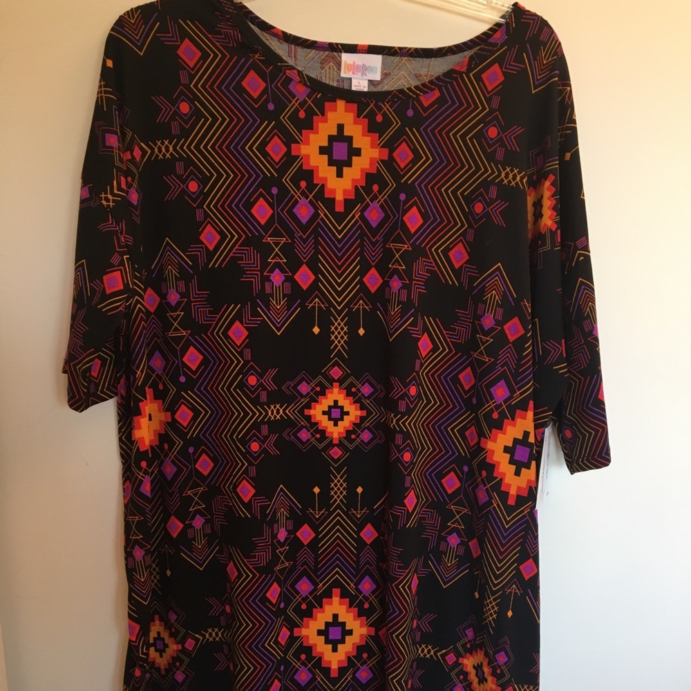 NWT LuLaRoe Irma Aztec Print